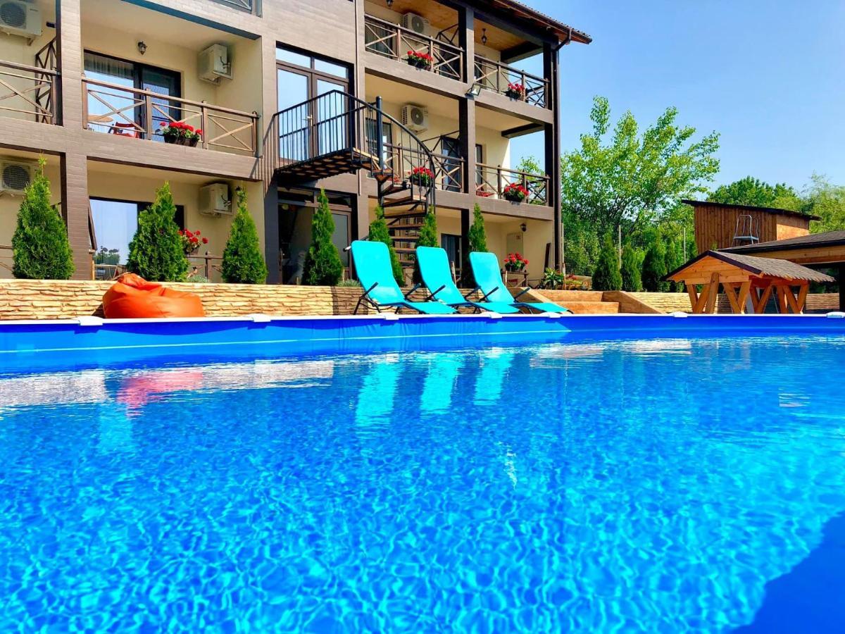 Mustaciosul Dunarii Hotel เอเชลนิทซา ภายนอก รูปภาพ